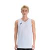 Asics Футболки Унисекс Белые V-образный вырез Средняя Прямой крой 2031D725-100