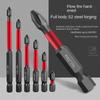 Magnetic Anti-shock Batch Head High Hardness Non-Slip Impact Bits Cross Screwdriver 25/50/65/70/90mm Screwdriver Set