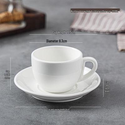 Ретро Керамическая Кофейная Кружка и Блюдце
