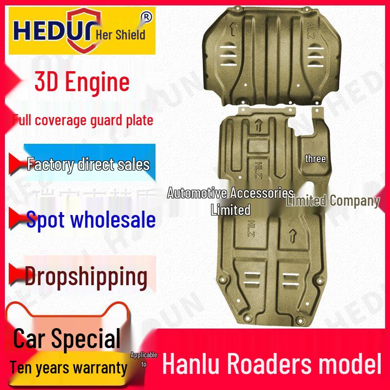 Non-Destructive Chassis Protection Plate for Ford Explorer, Everest, Raptor F150, Territory, and Edge