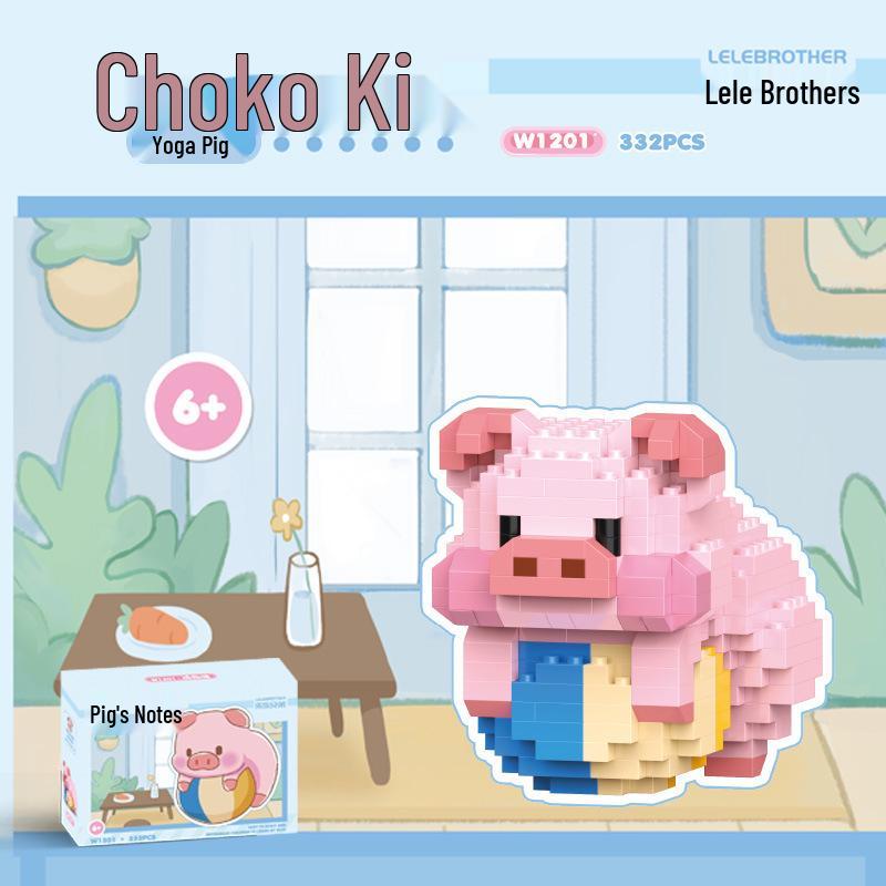 Китайские конструкторы Панда - Совместимые с кубиками Лего, Развивающие игрушки для сборки из микрочастиц, Подарочный набор