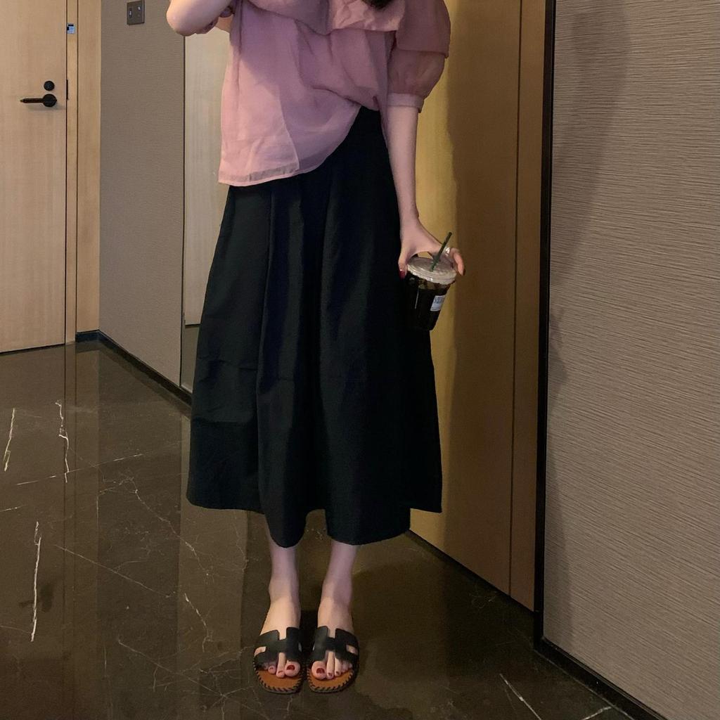 Женская юбка А-силуэта белого цвета с высокой талией, маленького размера, средней длины, облегающего кроя, идеально подходит для весны, лета и осени