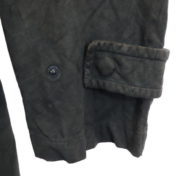 Burberry Sanyo Shokai Сделано в Японии Пальто с подкладкой из искусственной кожи Стеганая спинка Мужское Б/у