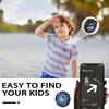 Скрытый силиконовый держатель-чехол с булавкой для Apple Airtag Air Tags GPS-трекера Милый чехол для детей Одежда Обувь Рюкзак