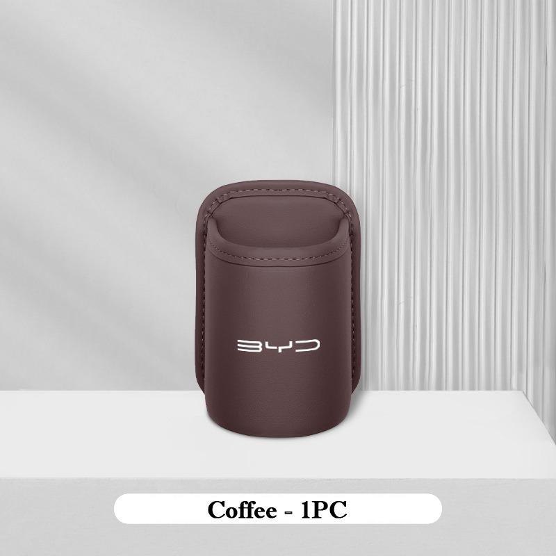 For BYD Seagull Dolphin Mini Surf Sea Lion Car Cup Holder Seat Back Storage Box Water Cup Mobile Phone Drinks Holder Trash Can
