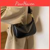 2023 New Vintage Dumpling Bag Pu Small Daily Shoulder Bag For Women