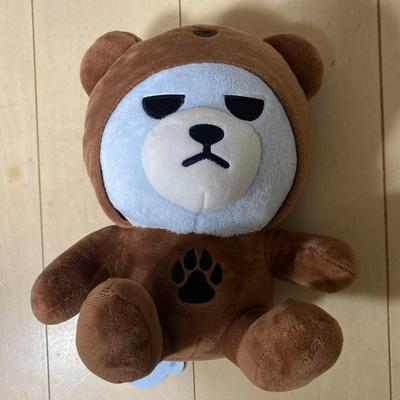 [Б/У] BIGBANG KRUNK Плюшевая игрушка Коричневая (Редкий предмет)