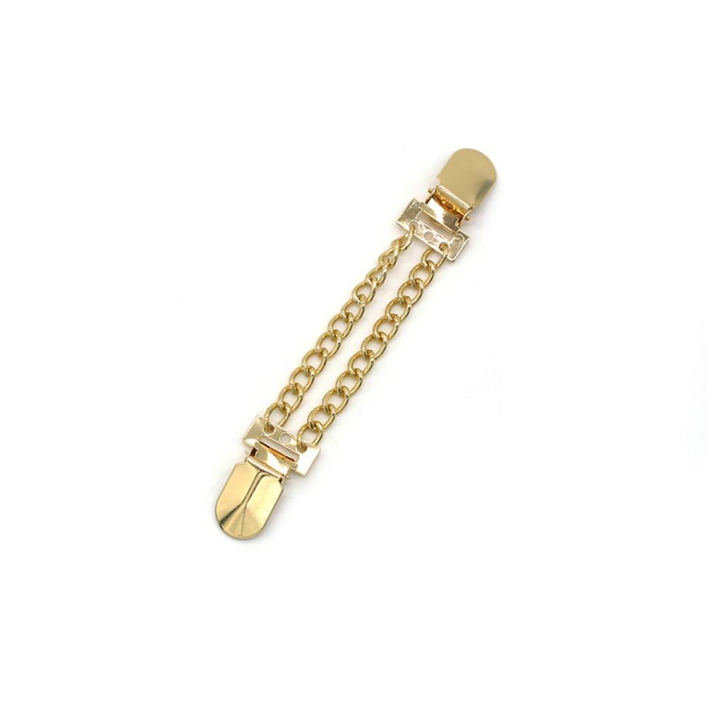 Кардиган с жемчужными стразами, утиная клипса, сплав, пряжка для блузки, модная брошь-булавка, украшение для одежды