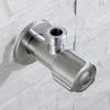 1/2 Essential Metal Angle Stop Valves 304 Stainless Steel Valves Shut Off Solution Perfect for Kitchen Bathroom Toilet