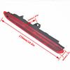 Smoke Lens Red LED 3rd Third Brake Light Rear Stop Lamp For Fiat Punto Evo Abarth Grande Punto 2008-2012