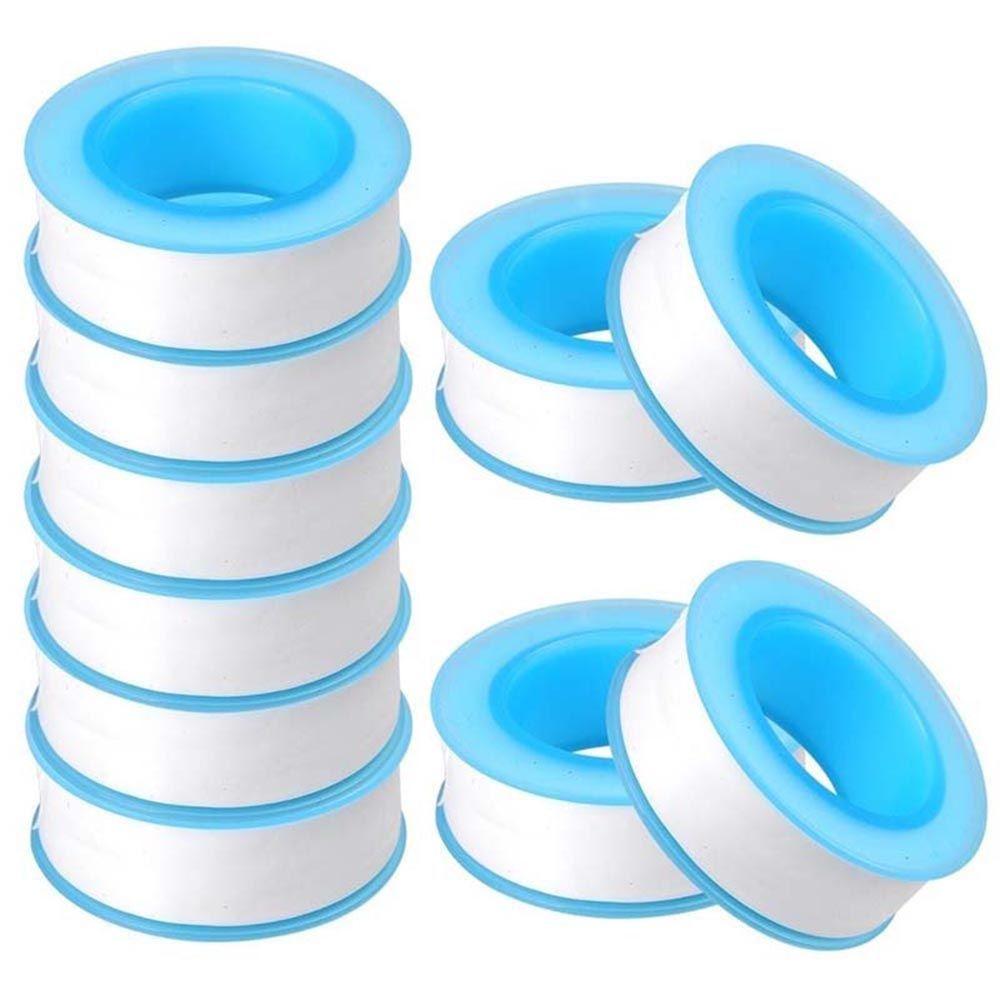 White Adhesive Roll Pipe Thread Seal Tape Plumbing PTFE