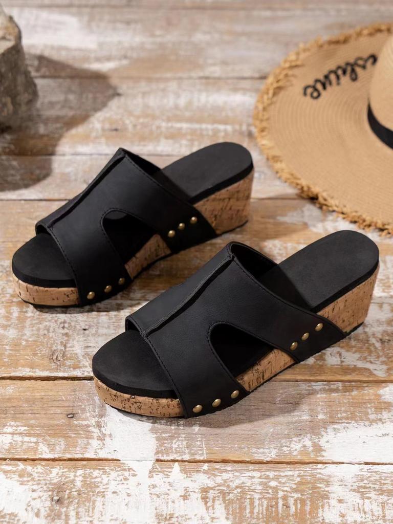 Fashion The New Summer Bohemian Slippers Are Comfortable and Hard-wearing Women Slippers P553