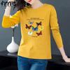 Women's Fashion Casual Spring Autumn Long Sleeve O-Neck Blouses & Shirts