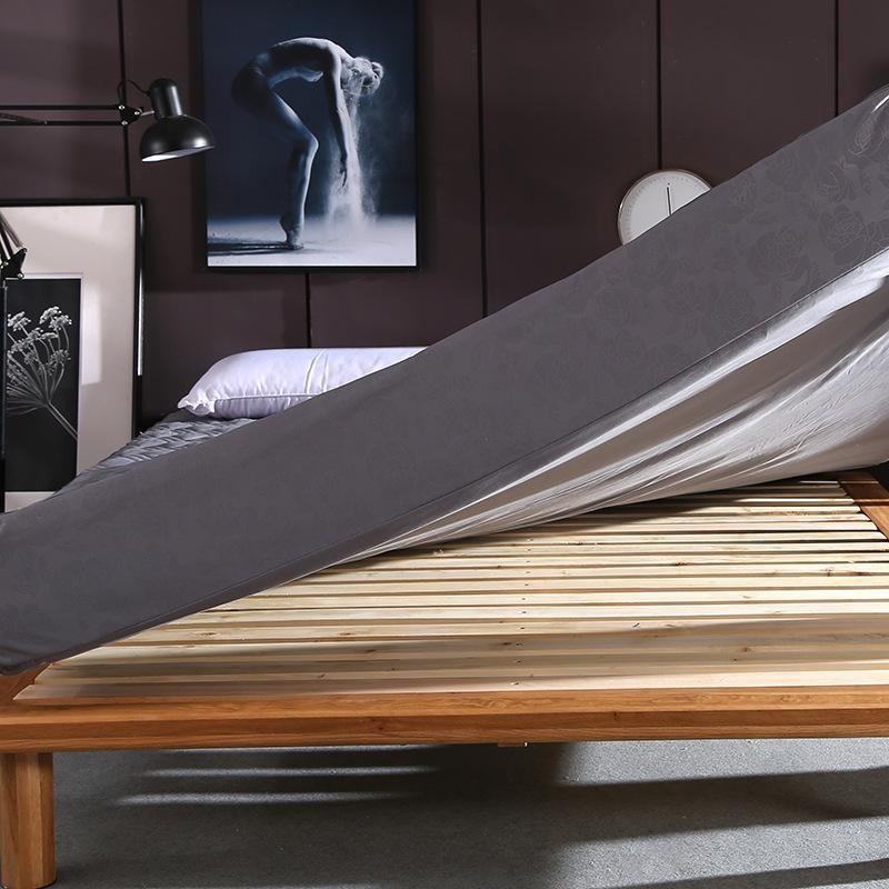 Съемный шестисторонний стеганый наматрасник «все включено» King Queen, мягкий топпер, однотонный защитный чехол для матраса для кровати