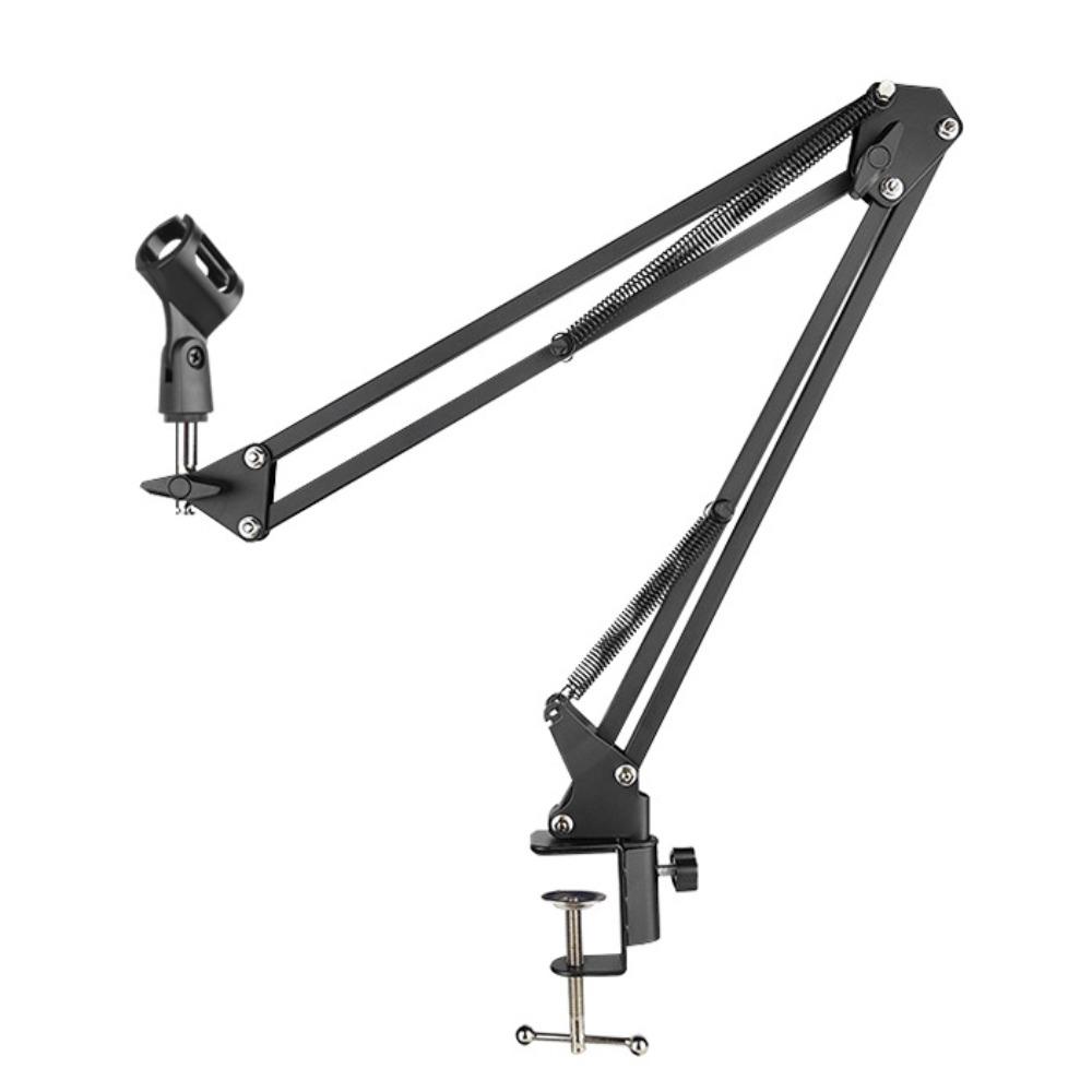 Extendable Microphone Holder Telescopic Bracket Microphone Clamp Microphone Stand  Desk Mount