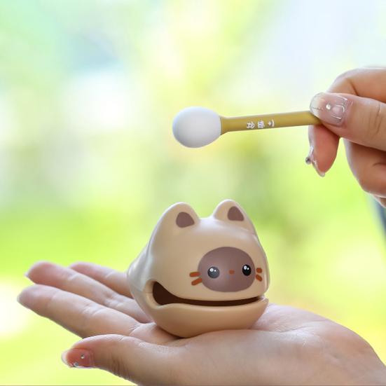 Игрушка деревянная рыба с изображением животных из мультфильма и молотком для детей и взрослых, для снятия стресса, медитации, успокаивающего ударного инструмента в виде дзен-барабана