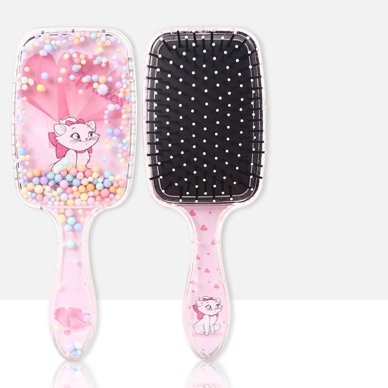 Kawaii щетка для волос для маленьких девочек, расческа для волос с милыми животными, пандой, единорогом для детей, массажная расческа на воздушной подушке, инструмент для ухода за волосами для девочек