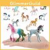 Fantasy Pegasus Pvc Model Kids Animal Figurine For Playroom Decor