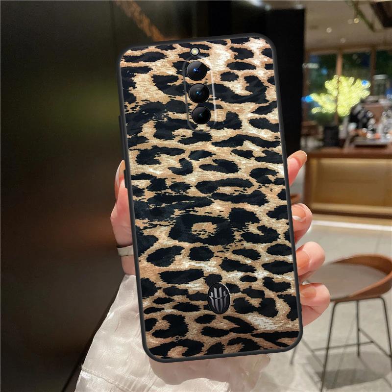 Чехол с принтом африканского леопарда для ZTE Nubia Red Magic 11 10 8 8S 9 9S 10S Pro Plus 6 7 6S 7S Для RedMagic 10 Air Чехол