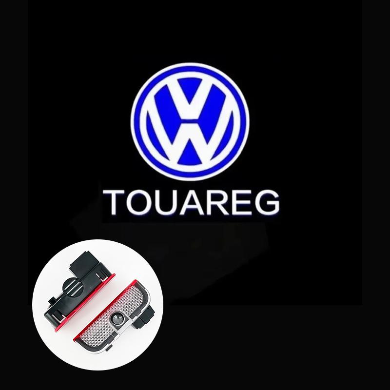 T24For Volkswagen VW R Line GTI Touareg 7P Golf 5 6 7 Jetta MK5 MK7 Passat B6 B7 B8 B9 CC Tiguan LED Car Door Light Projector Lamp