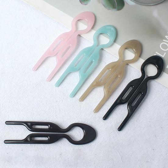 12 шт. палочек для волос U-образной формы, удобные в использовании, заколки для волос на затылке, вилка для волос, универсальный инструмент для укладки волос