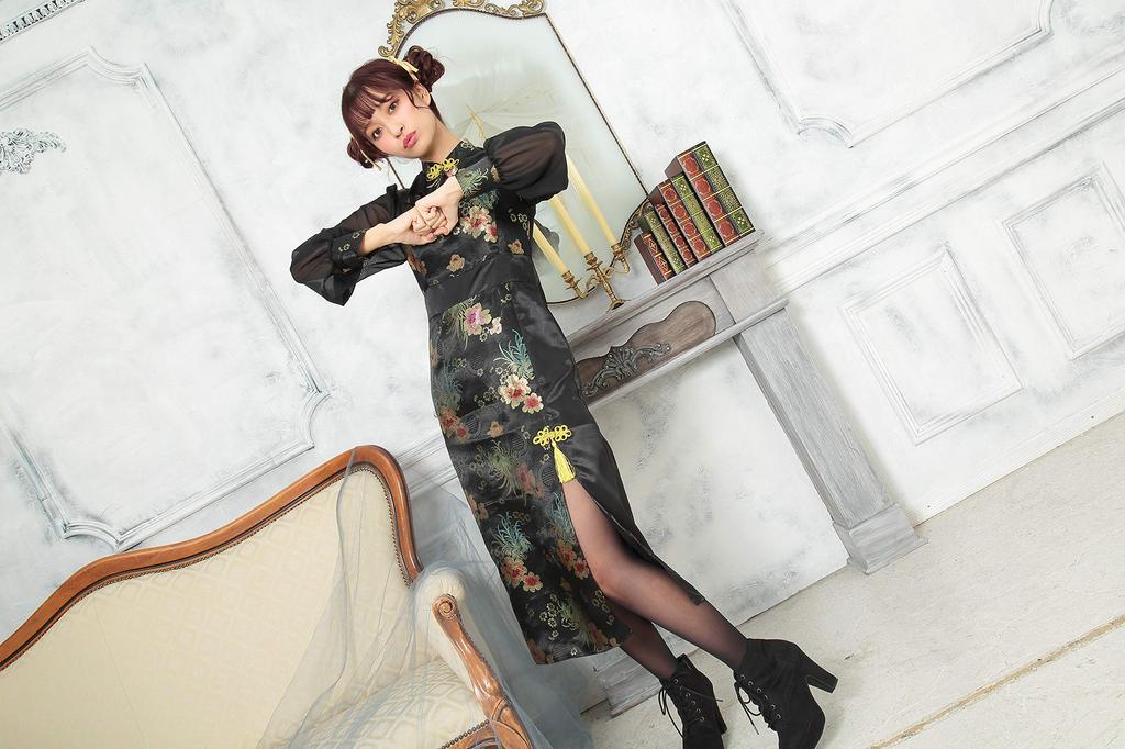 Clearstone Noble Long Косплей Хэллоуин Noble Long Китай Черный Женский