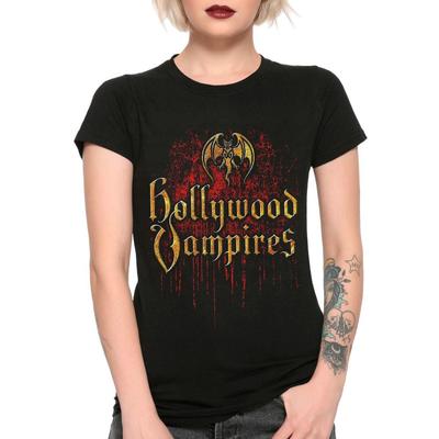 Графическая футболка Hollywood Vampires, Мужские и Женские Размеры (met-063)