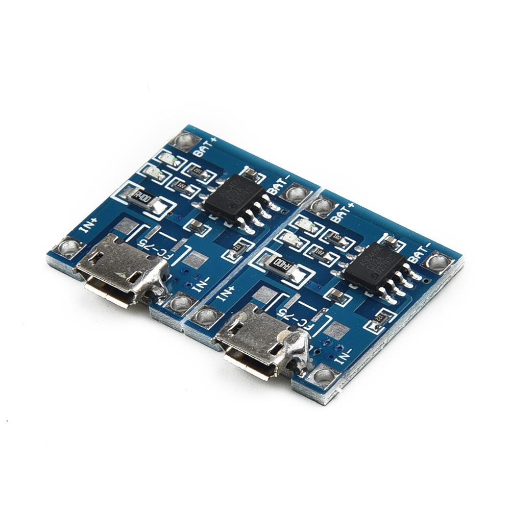 10 шт. в комплекте TP4056 USB-модуль зарядного устройства 5 В 1 А 18650-плата для зарядки литиевой батареи