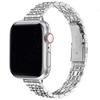 Ремешок из нержавеющей стали для Apple Watch Ultra 2 Ремешок 49 мм 42 мм 44 мм Металлический браслет iWatch Series 9 8 7 6 SE 5 4 3 Женский 45 мм 41 мм