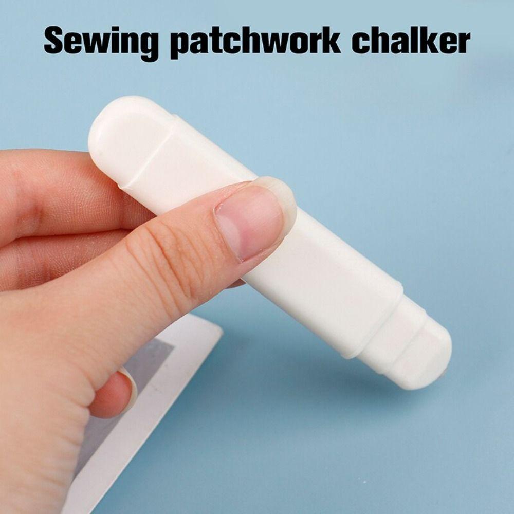 2 шт. пластиковый чехол для шитья в стиле пэчворк, меловая ручка в форме швейных принадлежностей, портной маркер для дома