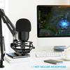 Silence Razer Mini Shock Mount with Foam Windscreen Cover, Anti-Vibration Suspension Shock Mount, Microphone Holder, Clip, Pop Filter, Explosive Block