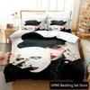 Luxury New 3D Print Marilyn Manson Bedding Set Boys Girls Twin Queen King Size Duvet Cover Pillowcase Bed Home Textileextile