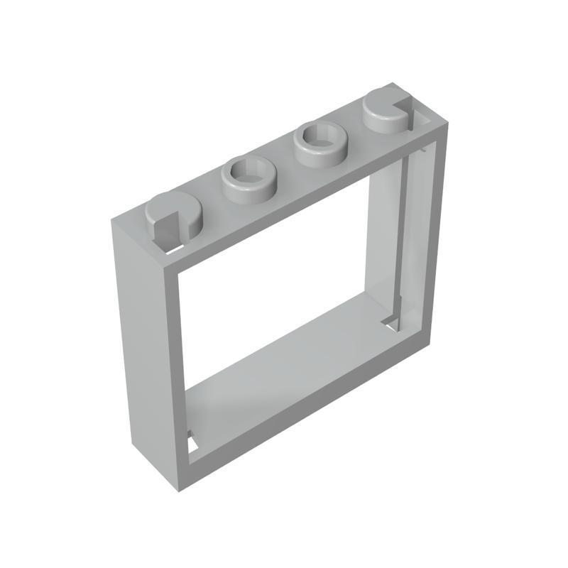 10pcs 60594 Window Frame 1x4x3 Building Blocks Moc Accessories Compatible with Construction Bricks DIY Children Toys