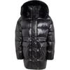Originals Puffed Long Fur Collar Down Jacket Women Outerwear Black IR7117