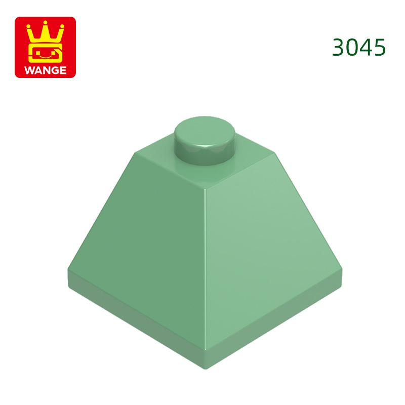 80 шт./лот 3045 Угловой наклонный строительный блок Moc Дом Насадки Совместимые с Кирпичом Сделай сам Детские игрушки Сборка Подарочная коробка