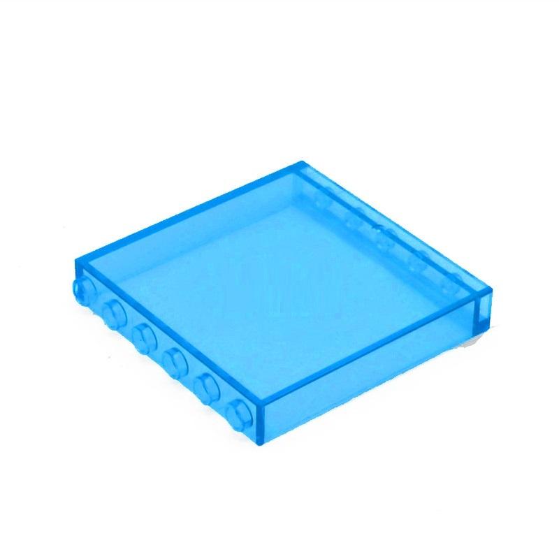 10pcs 1x4x3 87543 60581 4215 4041 Wall Panel Transparent White Black Building Blocks Accessories Kit Bricks Sets Model Toys