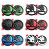 CGW1 2pcs Car Front Hood Badge Rear Trunk Emblem Replacement Sticker For Skoda S Octavia 2 3 Kodiaq Fabia Karoq Superb 3 Scala VRS A5