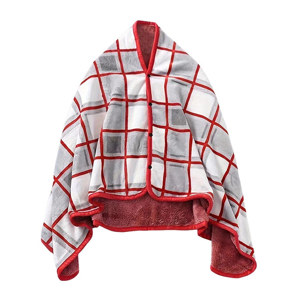 Keep Warm Multi-function Shawl Blanket Winter Lazy Casual Office Blanket  for Women and Office Use