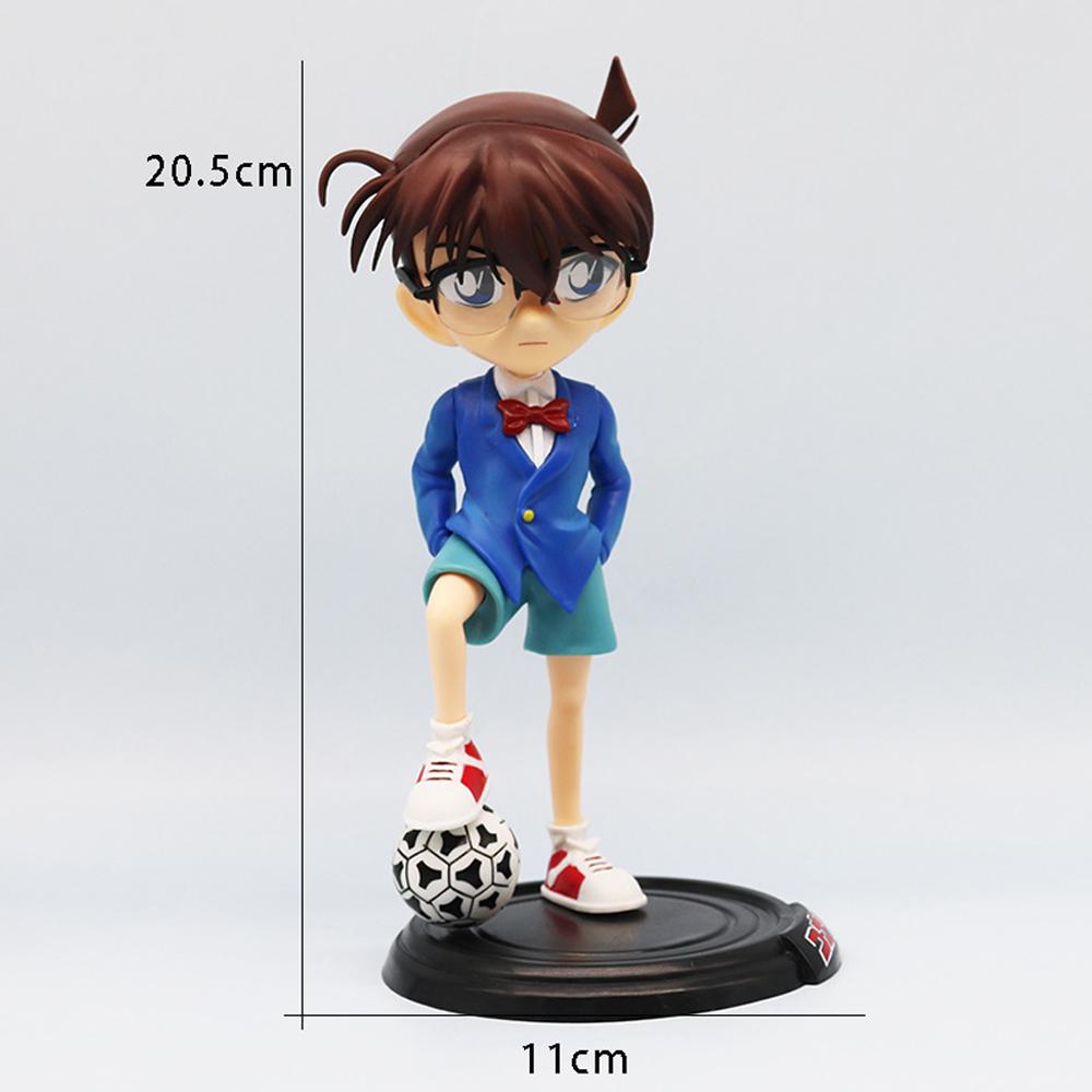 Hot 20cm Anime Detective Edogawa Kudou Shinichi figure PVC Figure Doll Collection Display Toy Model Decoration Gift In Stock