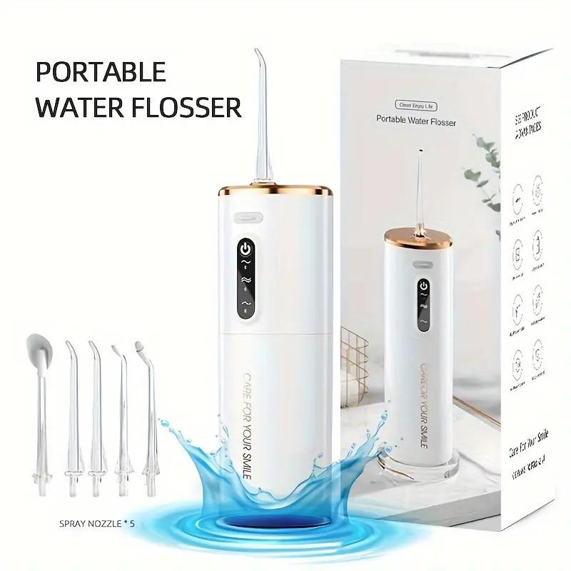 Portable Electric Orthodontic Oral Irrigator Handheld Water Flosser