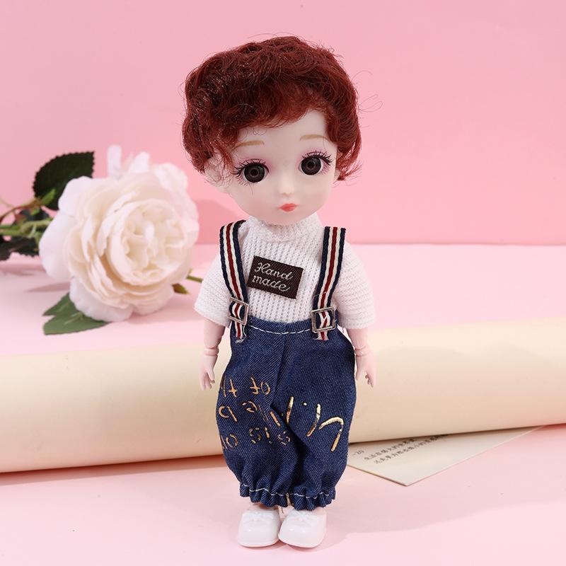 13 Шарнирная 16см Bjd Кукла для переодевания Девочка Подарок на день рождения