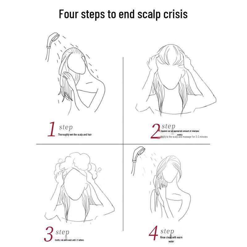 Шу Лей Увлажняющий и укрепляющий восстанавливающий шампунь для кожи головы 430 мл