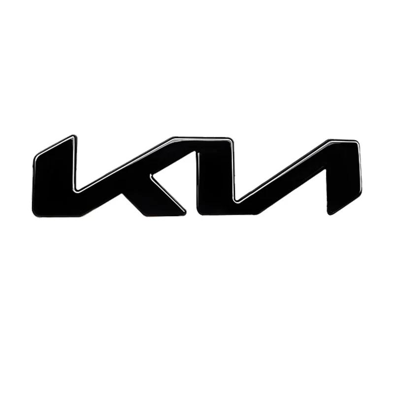 AABIW1 Car Front Hood 3D Metal Emblem Trunk Decoration Logo Stickers KIA K5 K9 Sorento Ceed Sportage Carnival Stinger Forte Niro