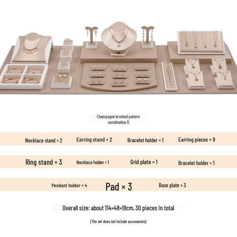 Подставка для ювелирных изделий из нефрита для сережек, ожерелий и браслетов