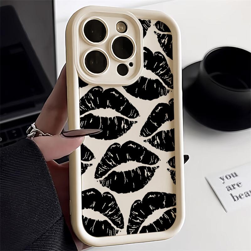 Чехол для телефона Sexy Girl Lips для iPhone 13 15 14 12 11 16 Pro Max Funda iPhone 16 14 15 7 8 Plus XR XS X SE Candy Love Heart Cover