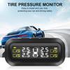 Система контроля давления в шинах Солнечная TPMS Монитор давления в шинах автомобиля Сигнализация давления в шинах С 4 внешними датчиками