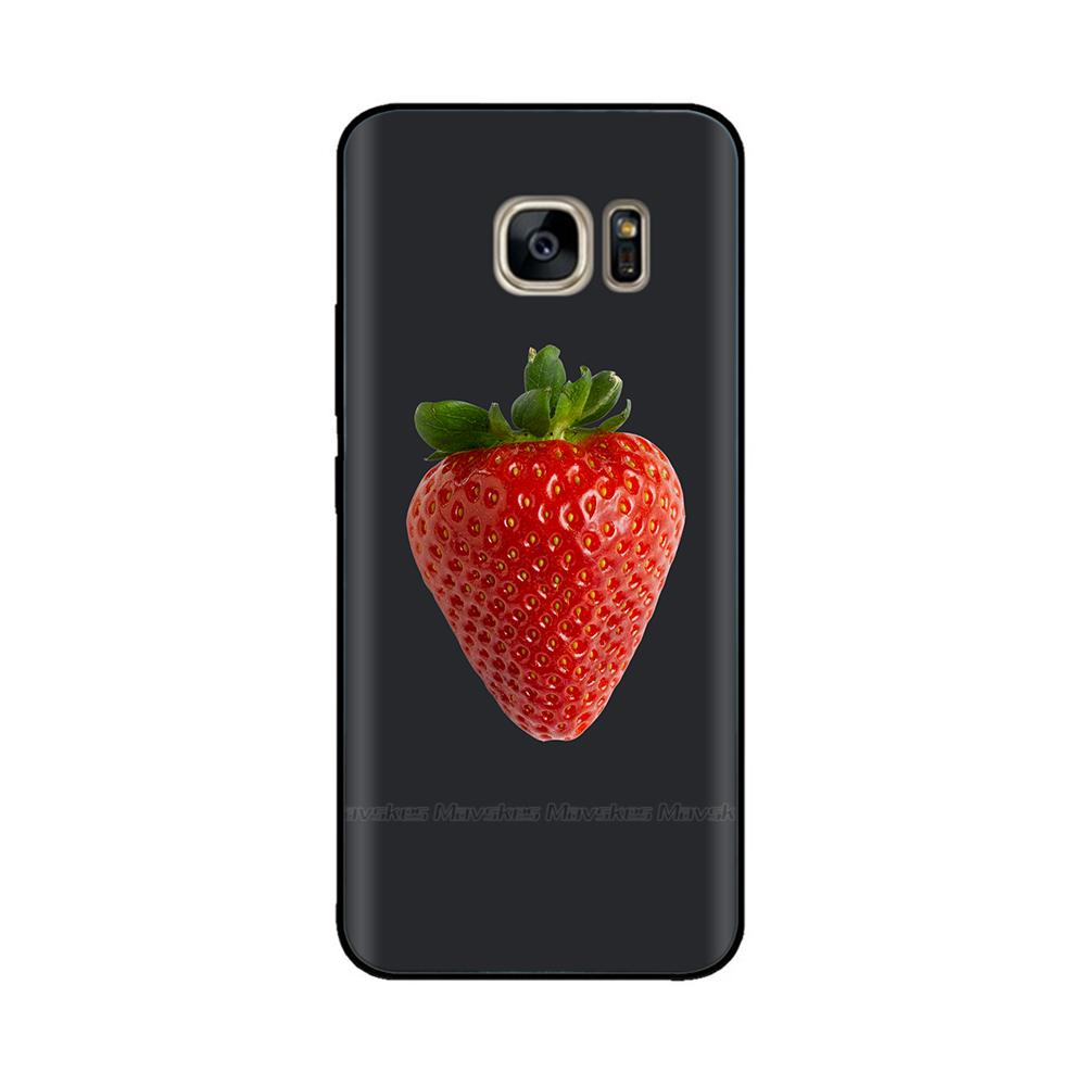 Черный силиконовый чехол для Samsung Galaxy S6 Edge Чехол Мягкая ТПУ крышка для Samsung Galaxy S6 S 6 Edge Чехол Крышка Бампер Coque Para