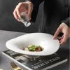 Белая керамическая посуда Большая суповая тарелка Обеденные тарелки Десертная тарелка Тарелки для фруктов Салатник Тарелка для лапши Поднос для закусок Блюдо для дим-самов