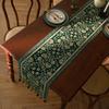 Американский Ретро Жаккардовый Скатерть-дорожка для Стола Скатерть для Обеденного Стола Декоративная Полоса для Кофейного Столика Шкафа