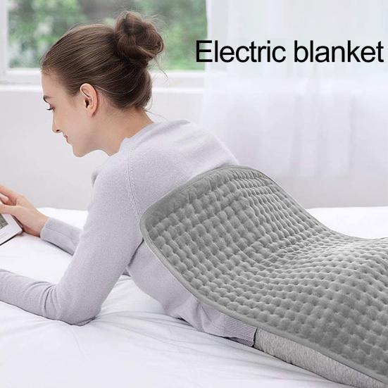 Electric Heating Pad Waterproof Keep Warm Plush Practical Winter Electric Heating Pad Thermal Therapy Blanket for Household